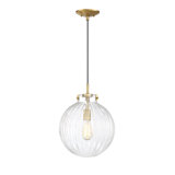 Luminaire suspendu sphère 1 lumière Suzman
