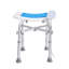Chaise de douche antidérapante à hauteur réglable avec support transversal, idéale pour les personnes âgées et les personnes à mobilité réduite, capacité de 500 lb