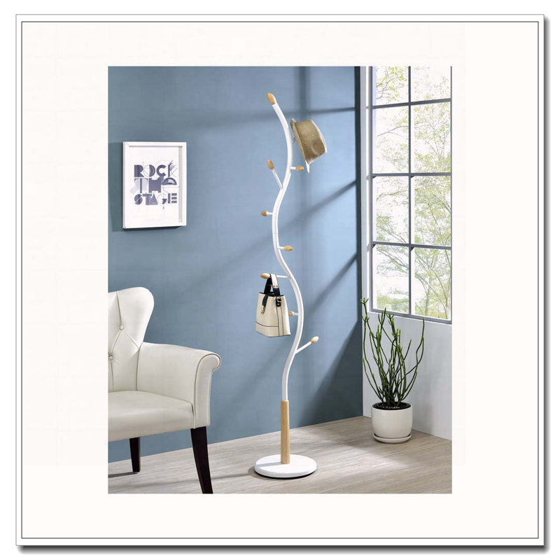 Portemanteau en métal, Blanc