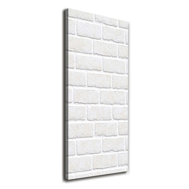 Brick Wall - Wrapped Canvas Print