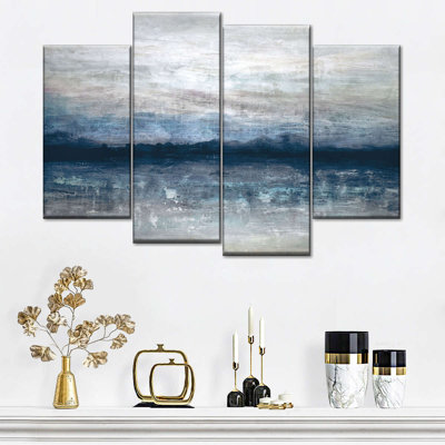 " Shimmer Abstract " 4 - Pieces