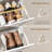 Shoe Cabinet with 2 Flip Drawers, Narrow Shoe Storage Cabinet, White-607448031