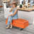 Mushaim Faux Leather Office Bench