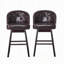 Tabouret de bar pivotant à 360 degrés