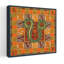 «Vibrant Geometric Symbols Abstract Contemporary Winter», reproduction d'art mural-655741400
