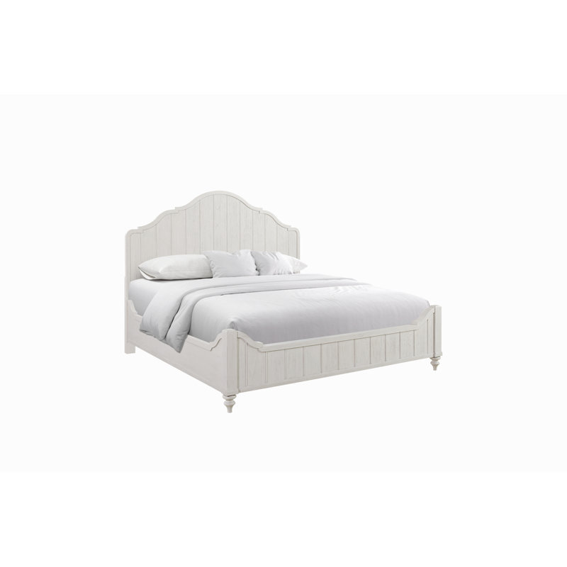 Panel Bed - Cement, King