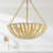 Sable 3-Light Rattan Chandelier, Coastal Boho - Handwoven