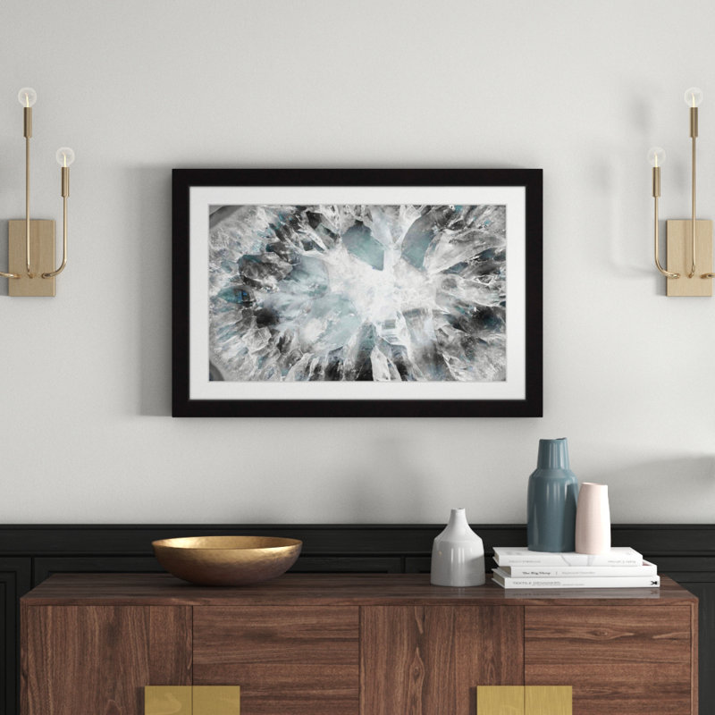 Single Picture Frame Print, 61cm H x 91cm W, Black