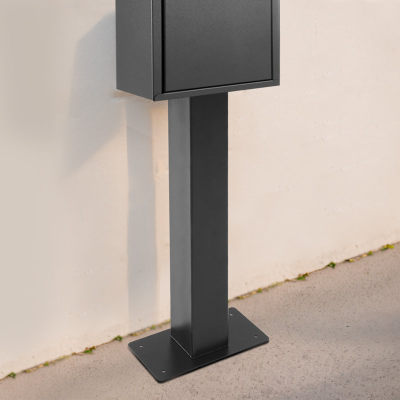 Outside Mailbox Post, Heavy Duty Mailbox Post, Surface Mounting Post For Easy Install Mailbox Use