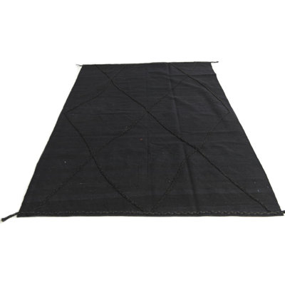 Kalmanovitz Black Rug
