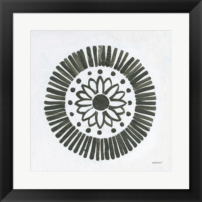 Motifs de l'Amazone, icône X par Kathrine Lovell - peinture encadrée