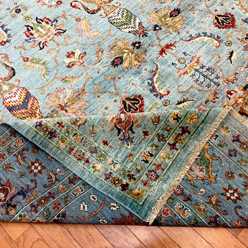 Wool Floral Indoor Rug