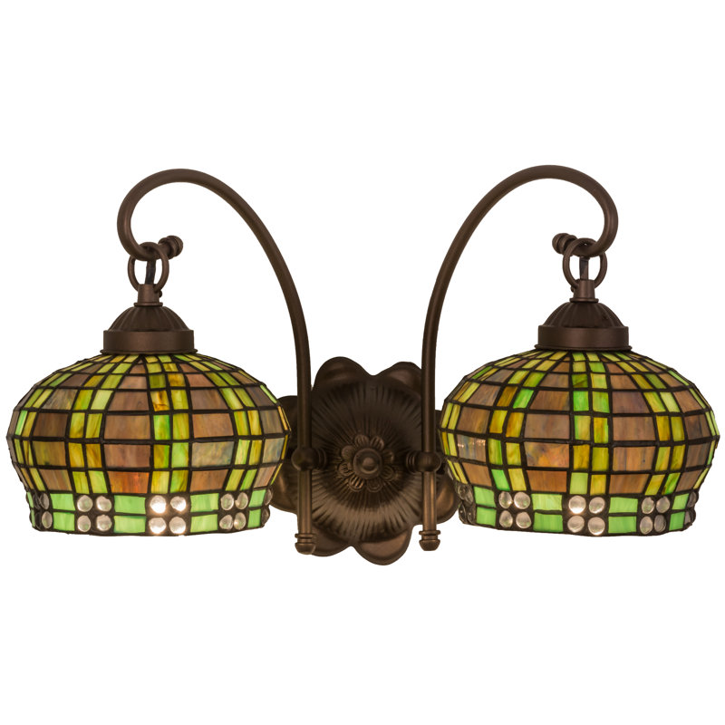 Jeweled Basket Armed Sconce
