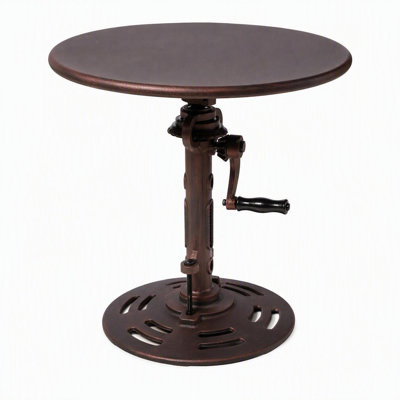 Juyoung Iron Top End Table