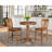 Palladino 3 - Piece Counter Height Solid Wood Dining Set-924101907