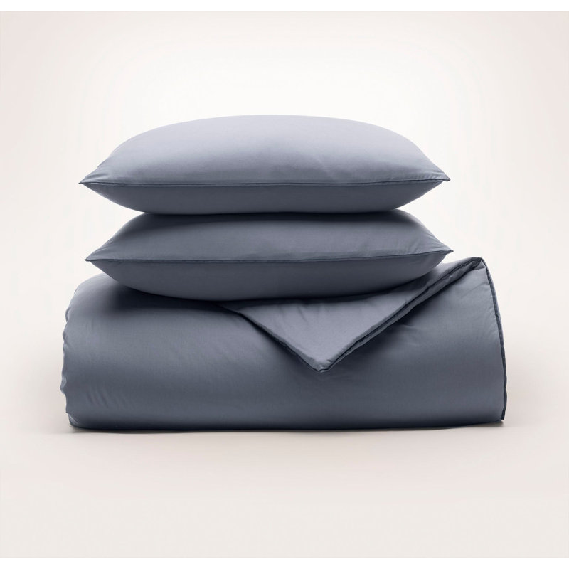 Signature Comforter Set, Mineral, Full/Queen Comforter + 2 Standard Shams