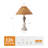 Naveen 16" Sculpted Marble Table Lamp