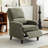 Modern Design Fabric Upholstered Push Back Recliner-278331164