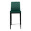 Upholstered Counter Stool with Metal Frame-362465510