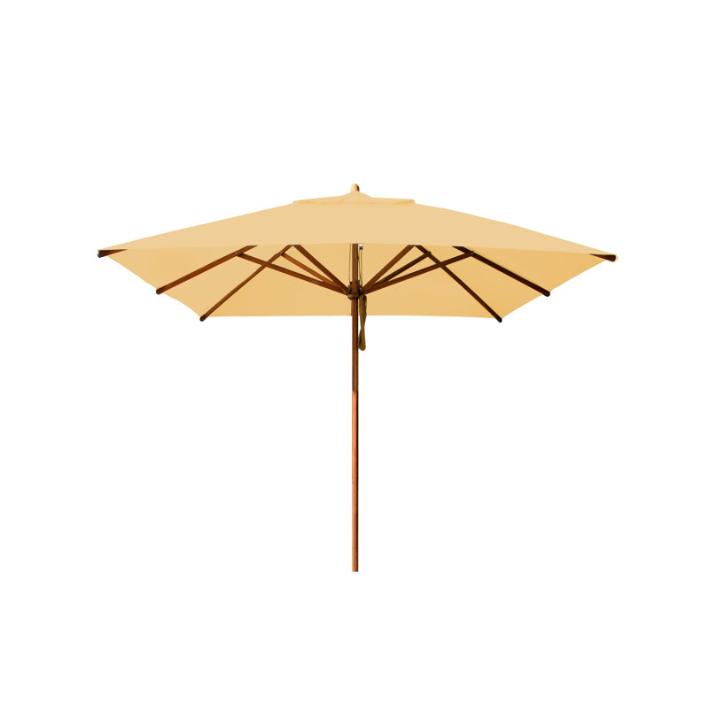 Yadira Market Parasol, 340 cm W x 340 cm D, Harvest Wheat