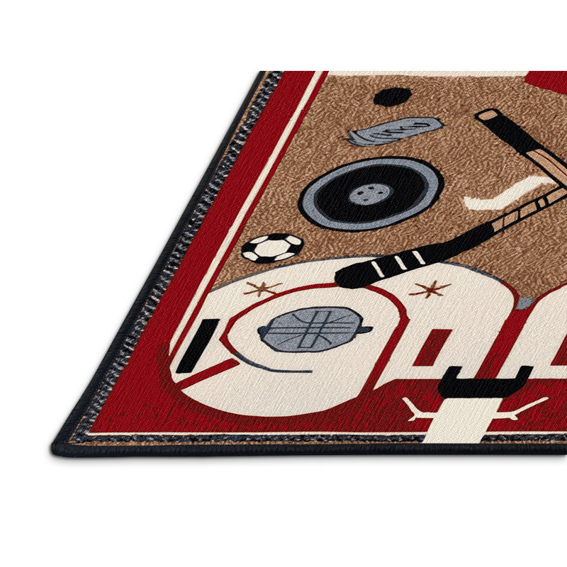  Tapis lavable pour hockey sur glace, Rectangulaire 8 pi x 10 pi