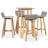 Plympt 4 Seater Dining Set
