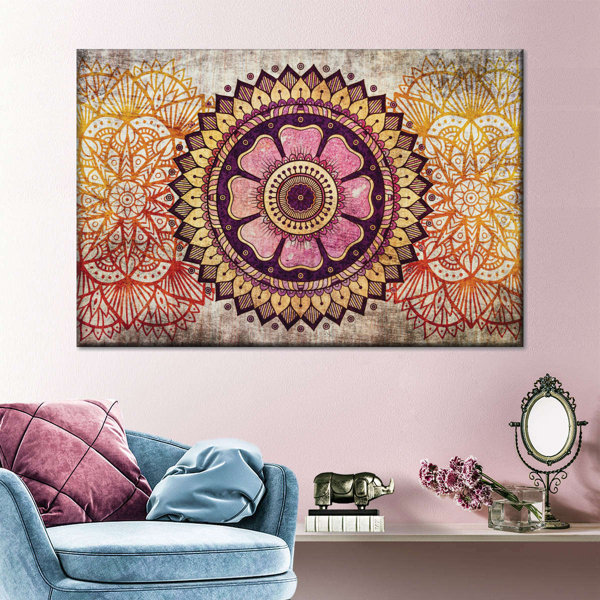 Wall Art Print, Mandala Symbols