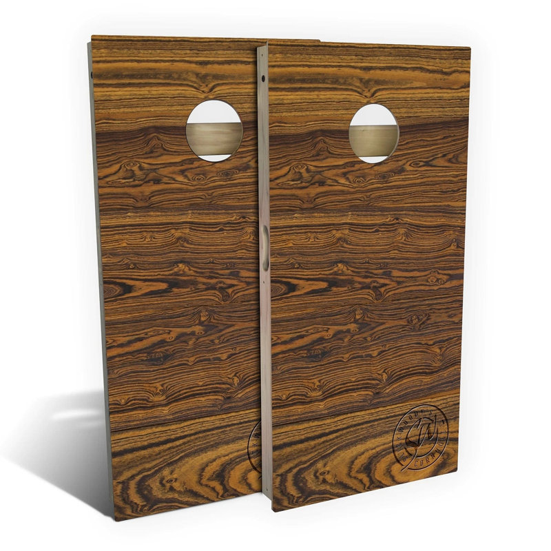 Ensemble de cornhole Bocote, Ajouter un étui et des lumières
