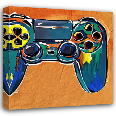" Video Game Controller 151 " by Stephen Chambers Painting Print