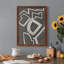 Abstract Maze III - Peinture sur toile encadrée-677655824-677655827
