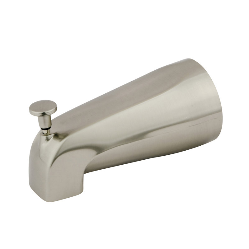 Wall Mounted Tub Spout, Brushed Nickel / Brushed Nickel