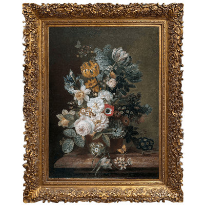 Louis French Baroque Ornate Wood Picture Frame Antique Gold