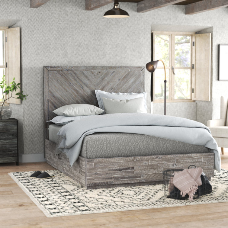 Ensemble de chambre configurable avec lit plateforme 3 pièces Annebelle