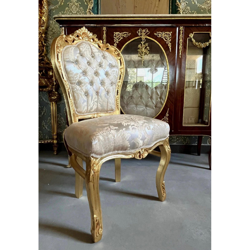 Upholstered Accent Chair, Ivory