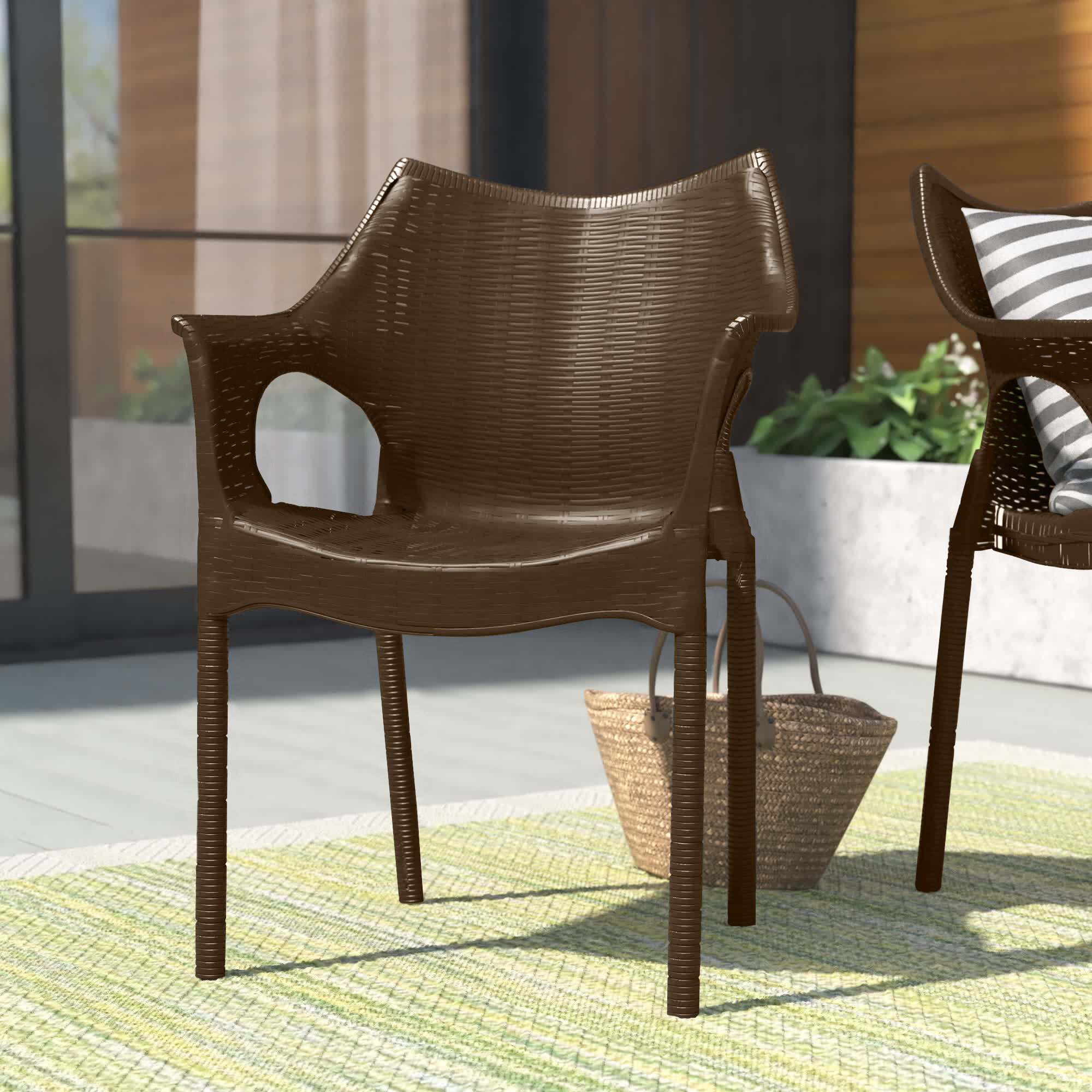Abigail Outdoor Rope Chair