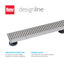 Grille carrée pour drain de douche Designline-85214966-85214970