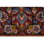 Tapis traditionnel antique à teinture végétale 4 x 7