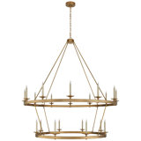 Chapman & Myers Launceton Two Tiered Chandelier