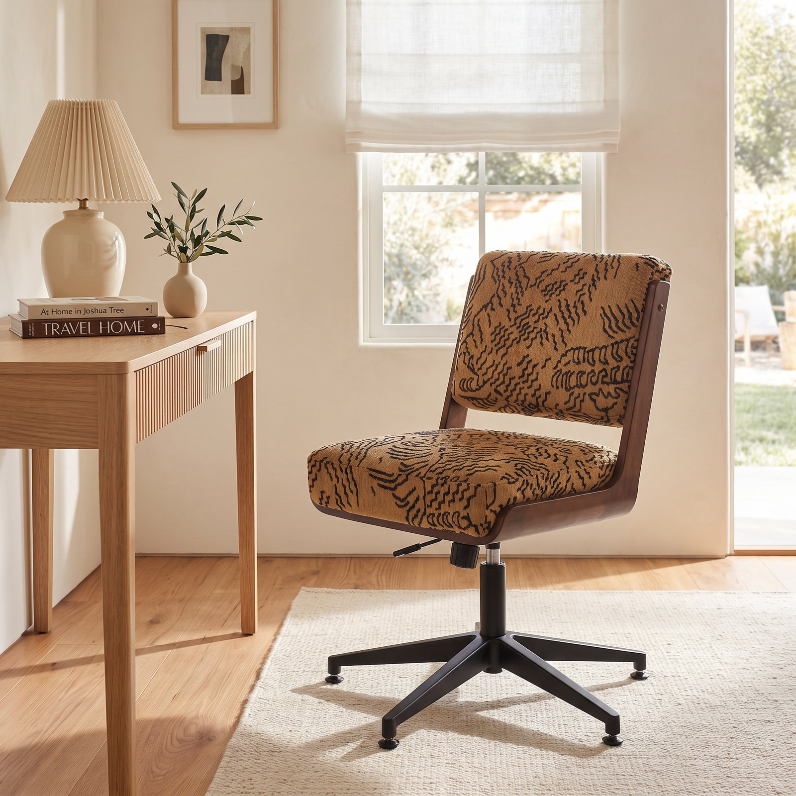 Vedarth Genuine Leather Task Chair