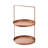 Decorative Metal Accessory, Copper Finish, 8.3 in Diameter x 13.0 in Height | 100% Metal, Thickness: 0.05 in | Stylish Home Décor Piece for Living Room, Office, or Bedroom | Durable and Elegant Design-114281923-114281925