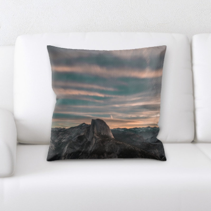 Microsuede Throw Pillow