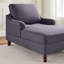 Chaise longue d'intérieur avec dossier réglable-1311443376