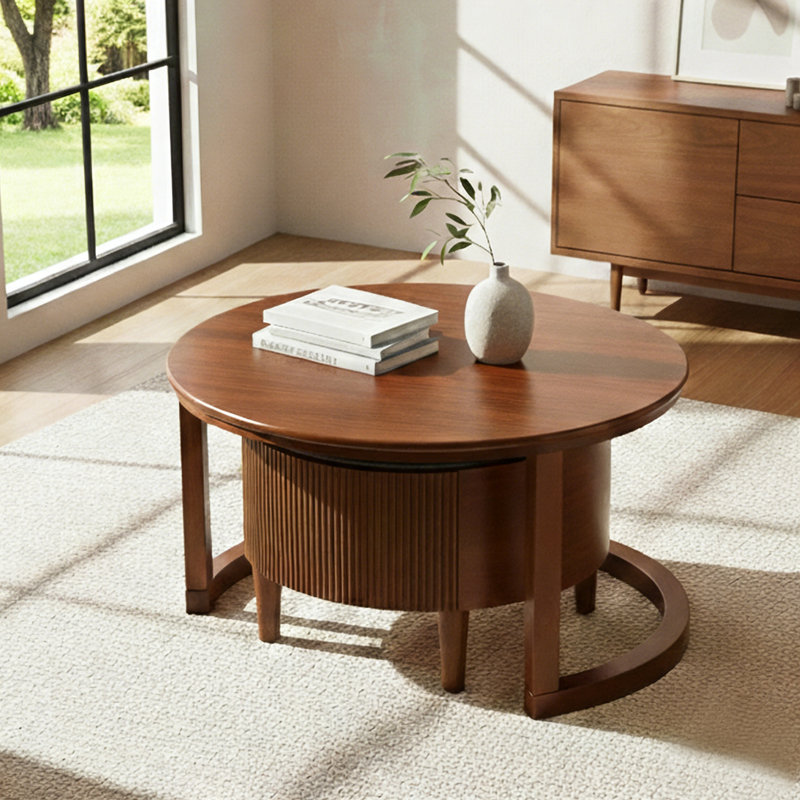 Table basse gigogne moderne avec tiroirs Modern