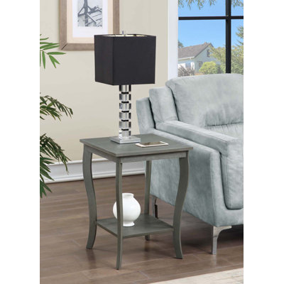 Carbin 18" W End Table with Shelf