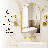 Tabbatha Accent Medicine Cabinet with Mirror Aluminum Alloy Brushed Frame Mirror-1984317740-1965451694
