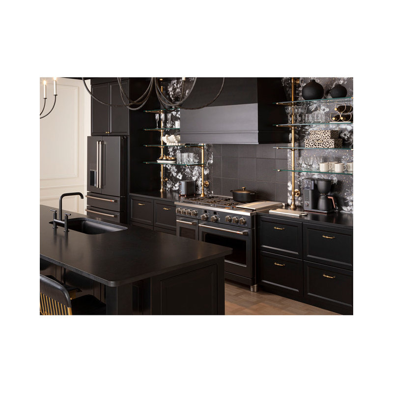 Café 36" French Door 27.8 cu. ft. Refrigerator, Matte Black