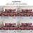 Southshore Fine Linens Christmas Carol Reversible Quilt Set, 100 GSM Double-Brushed Microfiber Holiday Bedding, 1 Quilt and 2 Pillow Shams, Full / Queen-102534104