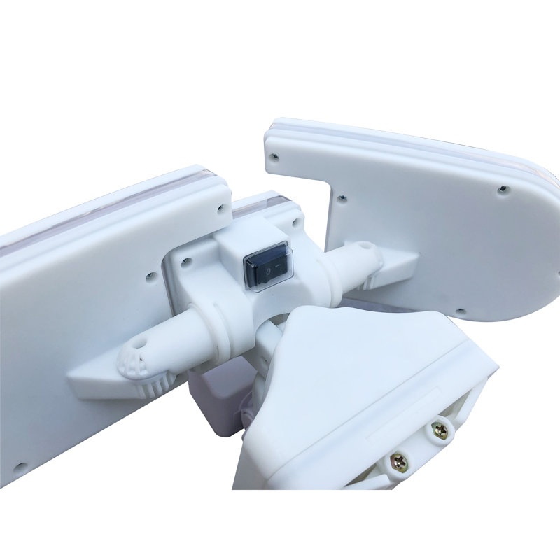 White Triple Head LED Outdoor Motion Security Light