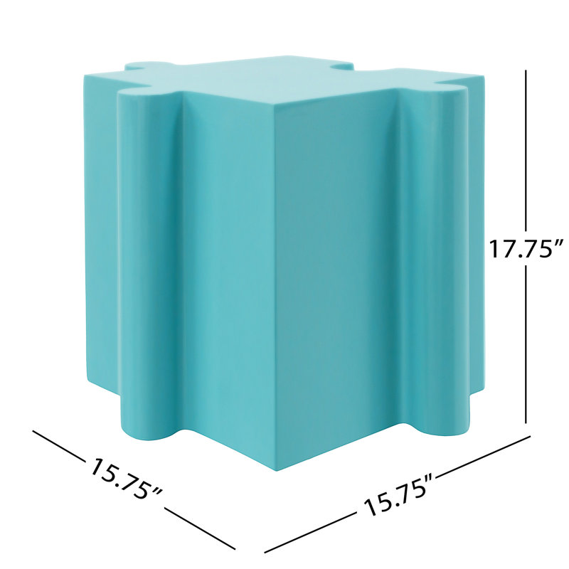 Table de jeu modulaire 3 pièces, 2 convexes et 1 concave, capacité de 200 lb pour les salons et les salons, bleu, facile à nettoyer