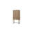 Bar Cabinet in Sand Colored Finish